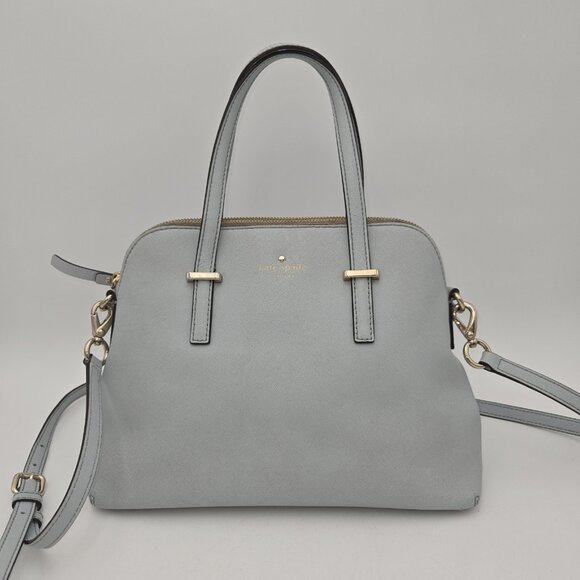Kate Spade Cedar Street Maise Leather Crossbody Bag Clocktower Blue PXRU4471 Use - Picture 1 of 13